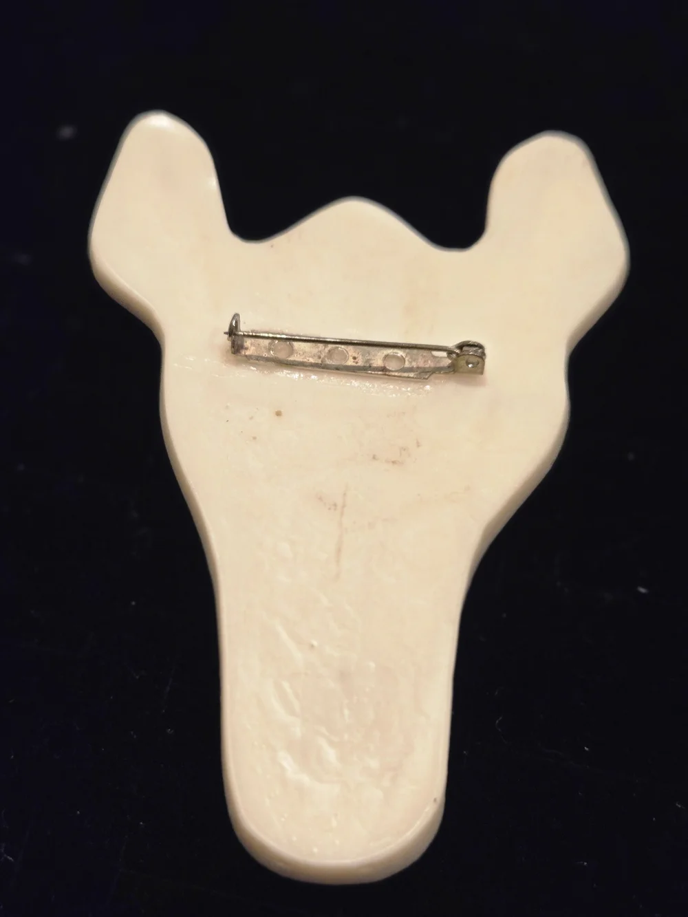 Lee Sands Zebra (MODIFIED PIECE ) Brooch